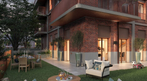 Programme immobilier neuf LA FABRIQUE DES CULTURES - RUE DES USINES BABCOCK - La Courneuve : Appartements studio–T5 avec terrasses, parking sécurisé et proximité RER B (93120) - Référence : 14704