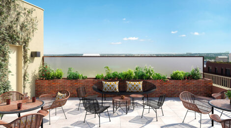 Programme immobilier neuf LA FABRIQUE DES CULTURES - RUE DES USINES BABCOCK - La Courneuve : Appartements studio–T5 avec terrasses, parking sécurisé et proximité RER B (93120) - Référence : 14704