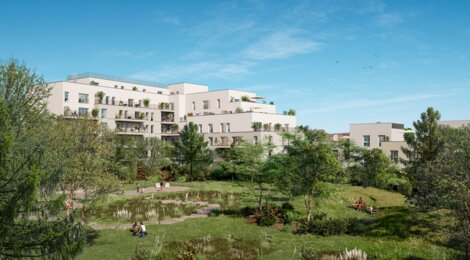 Programme immobilier neuf L'Écrin Montfort - La Courneuve proche tramway T1 et métro 7 (93120) - Référence : 17007