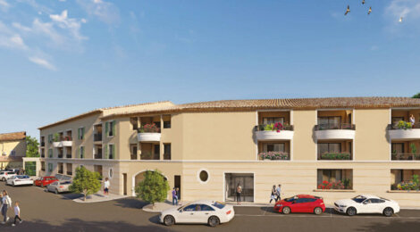 Programme immobilier neuf LE JARDIN DES POURPRES - La Crau cœur de ville à proximité des plages (83260) - Référence : 10461