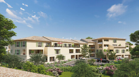 Programme immobilier neuf LE JARDIN DES POURPRES - La Crau cœur de ville à proximité des plages (83260) - Référence : 10461