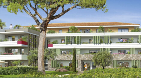 Programme immobilier neuf L Ecrin - La Croix-Valmer résidence avec piscine à 5 min des plages (83420) - Référence : 18567