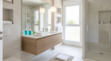 Programme immobilier neuf L Ecrin - La Croix-Valmer résidence avec piscine à 5 min des plages (83420) - Référence : 18567