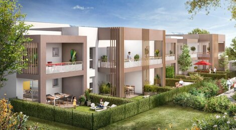 Programme immobilier neuf LES OLEANES - La Fare-les-Oliviers : 20 logements neufs T2-T4 dans un écoquartier ensoleillé (13580) - Référence : 2596