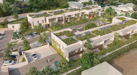 Programme immobilier neuf JARDIN AQUARELLE ! - La Farlède à proximité de la plage (83210) - Référence : 11976