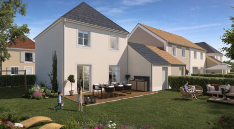 Programme immobilier neuf Domaine du prieuré - La Ferté-Alais à deux pas du cœur de bourg (91590) - Référence : 8674