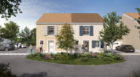 Programme immobilier neuf Domaine du prieuré - La Ferté-Alais à deux pas du cœur de bourg (91590) - Référence : 8674