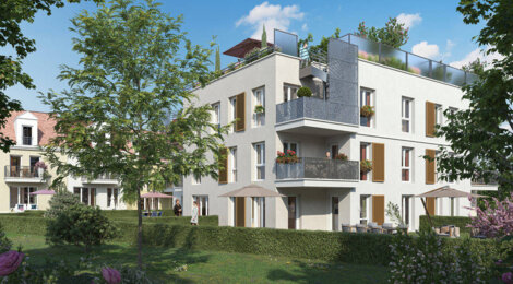 Programme immobilier neuf VILLA DAUBIGNY - La Frette-sur-Seine : Appartements studio–T4 avec terrasses, jardins privatifs et proximité gare (95530) - Référence : 14807