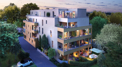 Programme immobilier neuf SOL'AIR - La Garde : Appartements studio–T4 avec terrasses, salles de bain équipées et ascenseur entre Mont Coudon et Méditerranée (83130) - Référence : 11963