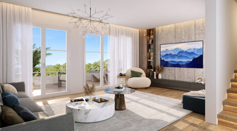 Programme immobilier neuf Domaine de la Calade -  La Garde-Freinet : 11 maisons mitoyennes neuves du 3 au 5 pièces en village provençal (83680) - Référence : 15005