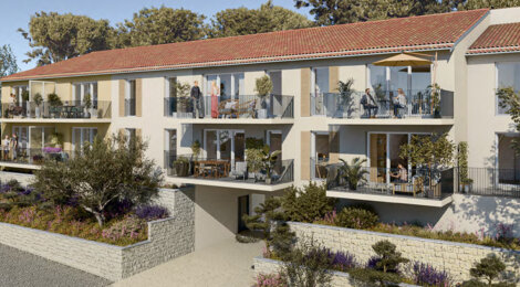 Programme immobilier neuf Castanea - La Garde-Freinet à 400 m du centre animé près des plages (83680) - Référence : 13848