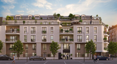 Programme immobilier neuf VILLA CASSINA - La Garenne-Colombes à quelques minutes de la Mairie (92250) - Référence : 17046