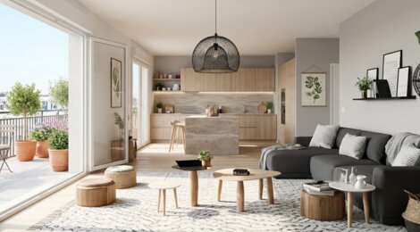 Programme immobilier neuf VILLA CASSINA - La Garenne-Colombes à quelques minutes de la Mairie (92250) - Référence : 17046