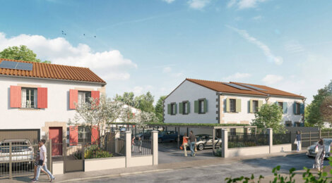 Programme immobilier neuf Le Clos du Chemin Vert -  La Jarrie : maisons et appartements neufs à 14 min des plages (17220) - Référence : 14572