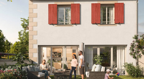 Programme immobilier neuf Le Clos du Chemin Vert -  La Jarrie : maisons et appartements neufs à 14 min des plages (17220) - Référence : 14572