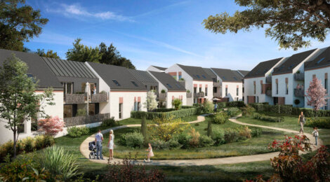 Programme immobilier neuf la belle epoque - La Membrolle-sur-Choisille : Appartements studio–T3 avec terrasses, jardins privatifs et proximité Tours (37390) - Référence : 12009