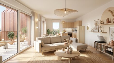 Programme immobilier neuf LE DELTA - BAT A - La Mézière résidence connectée au bus 15 vers Rennes (35520) - Référence : 11805