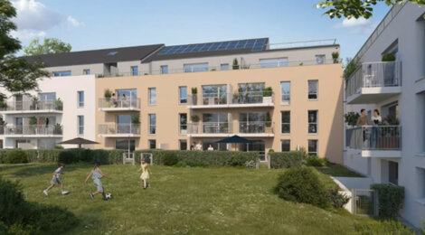 Programme immobilier neuf ONDE - La Mézière vie pratique proche Rennes et commodités (35520) - Référence : 17452