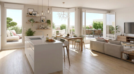 Programme immobilier neuf ONDE - La Mézière vie pratique proche Rennes et commodités (35520) - Référence : 17452