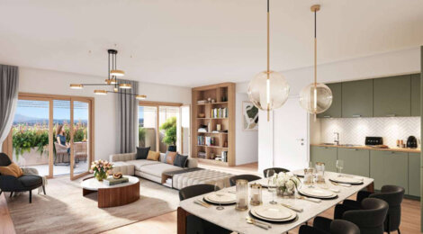 Programme immobilier neuf Panorama - La Motte-Servolex éco-hameau des Granges proche Chambéry (73290) - Référence : 16125