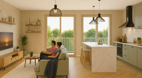 Programme immobilier neuf Pause Jardin - La Motte-Servolex en plein coeur de l’écoquartier des Granges (73290) - Référence : 13243