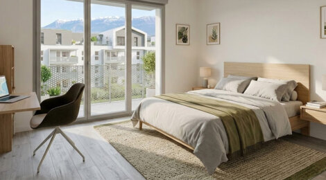 Programme immobilier neuf AZURIA - La Motte-Servolex entre lac et montagnes (73290) - Référence : 16129
