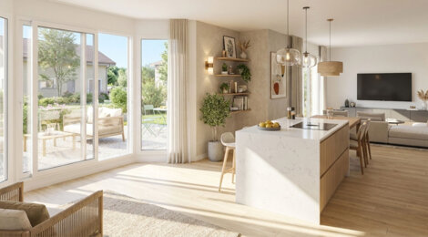Programme immobilier neuf ESPRIT VILLAGE - La Motte-Servolex maisons neuves entre lacs et nature (73290) - Référence : 17349