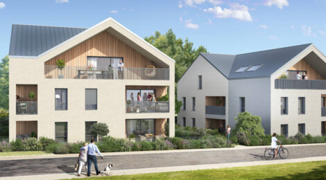 Programme immobilier neuf RESIDENCE LEYA - La Motte-Servolex résidence contemporaine à 11 minutes à pied du centre-ville (73290) - Référence : 11784