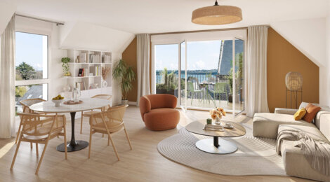 Programme immobilier neuf Rive Émeraude - La Richardais à proximité des plages (35780) - Référence : 15282