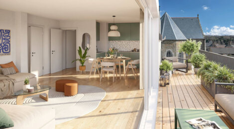 Programme immobilier neuf Rive Émeraude - La Richardais à proximité des plages (35780) - Référence : 15282