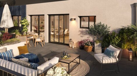 Programme immobilier neuf EMBLEM -  La Riche : appartements neufs du 2 au 5 pièces face au jardin botanique (37520) - Référence : 15183