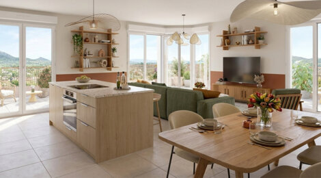 Programme immobilier neuf L'ECRIN DES SOURCES - La Roche-sur-Foron appartements neufs à 3 min en voiture de la gare (74800) - Référence : 17622