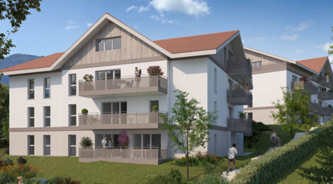 Programme immobilier neuf Anatole - La Roche-sur-Foron proche de la gare et de l’A410 (74800) - Référence : 18453