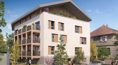Programme immobilier neuf Connexion - La Roche-sur-Foron proche gare SNCF (74800) - Référence : 16137