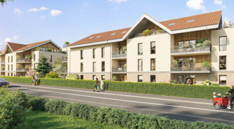 Programme immobilier neuf Contemplations - La Roche-sur-Foron résidence neuve près de la gare (74800) - Référence : 17772