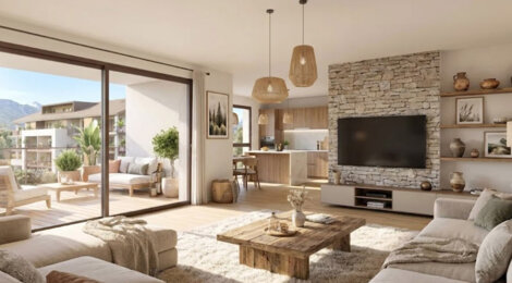 Programme immobilier neuf Liséa - La Roche-sur-Foron résidence paysagère près de la gare (74800) - Référence : 17293