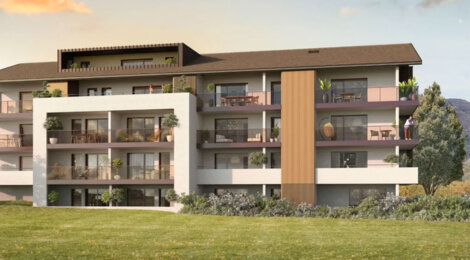 Programme immobilier neuf Liséa - La Roche-sur-Foron résidence paysagère près de la gare (74800) - Référence : 17293