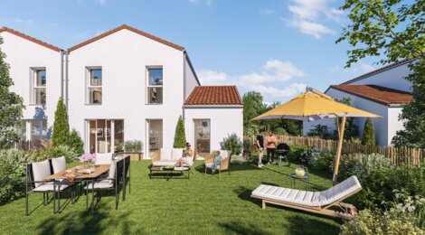 Programme immobilier neuf Nature & Sens - La Roche-sur-Yon : 46 logements neufs T1–T6 dans le quartier de la Ripardière (85000) - Référence : 15792