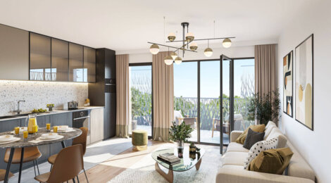 Programme immobilier neuf 143 ZOLA - La Roche-sur-Yon à quelques minutes à vélo de la Place Napoléon (85000) - Référence : 16478