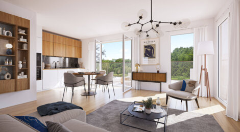 Programme immobilier neuf Domaine de l'Yon - La Roche-sur-Yon à quelques minutes des plages (85000) - Référence : 16473