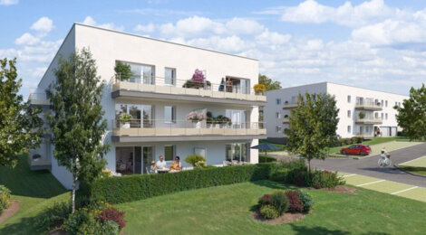 Programme immobilier neuf Domaine de l'Yon - La Roche-sur-Yon à quelques minutes des plages (85000) - Référence : 16473