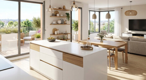 Programme immobilier neuf Promess - La Roche-sur-Yon proche Clinique Saint Charles (85000) - Référence : 14153