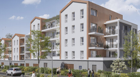 Programme immobilier neuf SQUARE ABEL - La Roche-sur-Yon proche Place Napoléon (85000) - Référence : 18538