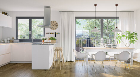 Programme immobilier neuf Rive Gauche Rive Droite - La Roche-sur-Yon résidence intimiste dans un quartier calme et boisé (85000) - Référence : 12212