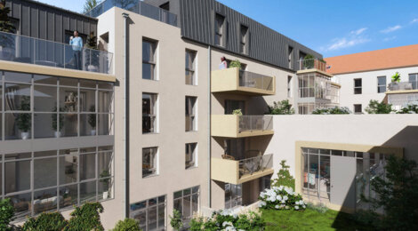 Programme immobilier neuf IMPÉRIO - La Roche-sur-Yon vue sur la Place Napoléon (85000) - Référence : 17136