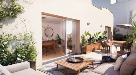 Programme immobilier neuf CELESTE - La Rochelle : appartements neufs du 2 au 5 pièces en quartier de Tasdon (17000) - Référence : 14554