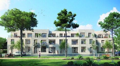 Programme immobilier neuf ACACIA - La Rochelle résidence neuve face aux parcs (17000) - Référence : 17642