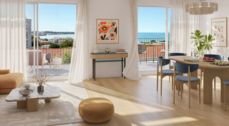 Programme immobilier neuf Soixante-Treize - La Rochelle résidence neuve proche corniche (17000) - Référence : 14571