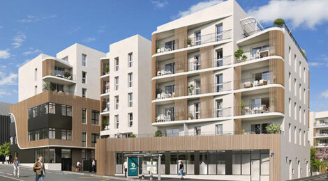Programme immobilier neuf Soixante-Treize - La Rochelle résidence neuve proche corniche (17000) - Référence : 14571