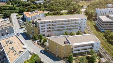 Programme immobilier neuf SERENLY LA ROCHELLE - La Rochelle résidence séniors à proximité de l’hypercentre (17000) - Référence : 14564